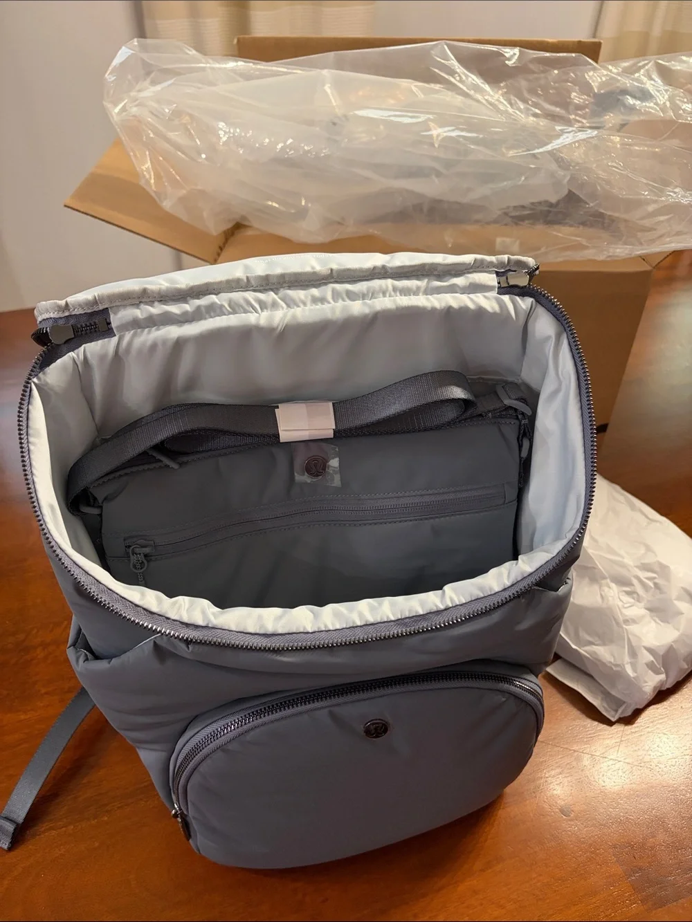 NWT Lululemon New Parent Backpack with inserts & accessories!